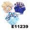 custom beautiful printed fabric hair scrunchies wholesale