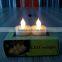 Different color and shaped flameless battery tealights decorative led candles
