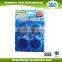 Toilet blue bubble cleaner