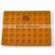 Hot selling Alphabet names chocolate mould engraving tray decoration