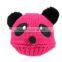 Wholesale Custom Cute Acrylic Knitted Crochet Kids Animal Winter Hat