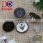 Fashion metal jeans button plastic insert custom button for jean