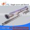 High Efficient Parallel Twin Screw Barrel for Pipe Extruder