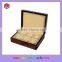 Wooden cuff links set box, custom cufflink box