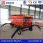 4 wheels mobile scissor lift high rise building working equipment