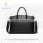 Top level black leather handbag cross grain business case man laptop bags computor bag