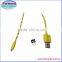 woven usb2.0 Otg micro usb cable