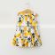Factory Price Colorful Lively Cartoon Pattern New Model Girl Dress