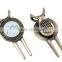Metal Golf Pitchfix Divot Repair Tool With Detachable Personlised Marker