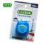 waxed with fresh mint flavor dental flosser with private label