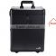 China Wholesale High Quality Aluminum Trolley Portable Makeup Cases Rolling Cosmetic Boxes