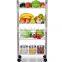 Kitchen Fruit/drinks/vegetable Display Stainless Steel Cart