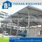 Steel storage shed building