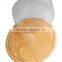 Round wooden cake plate with lid, cake sever with cover AC004
