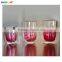 Elegant Manufacturer Mouthblown Borosilicate Double Wall Drinkware Glass With Gradient Colors