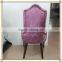 Dining used chinese fabric high back cafe chairs (AL63)