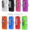 Latest combo 2 in 1 heavy duty stand case with Support clip 8 colors TPU+PC shockproof heavy duty case cover for iphone 6 5 4
