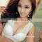 Hot Design Transparent Shelf Cup Lace Bra and Panty Wholesale Bra Set