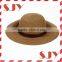 hot selling lady wide brim floppy woven paper straw hat
