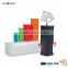 Clear or colorful plastic storage guitar straps packaging tube with detachable hanger Block Pack BK