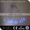 Waterproof outdoor colorful solar shower decorative led meteor light