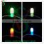 Clear PVC cable RGB replacable waterproof IP65 LED clip light LED tree decoration Christmas