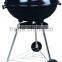Kettle charcoal bbq grill with cover and 2 wheel for easy moving