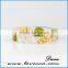 High Transparent Beautiful Pressed Dried Real Flower Clear Resin Bracelets Bangle