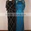 Alibaba latest evening gown design see through bead tulle real sample new evening dress for evening party