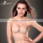 2015 sexy strapless seamless invisible one-piece nude bra reusable backless silicon bra
