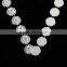 Made in China Charming Plastic Pearl Chain with Acrystal for Apparel Decoration