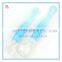 Safe food grade color change flexible silicone Baby spoon, soft color change unbreakale silicone baby feeding spoon