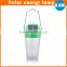 Outdoor traveling waterproof solar panel portable solar led lamp/solar camping lamp/led outdoor light