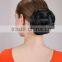 Synthetic braids hair bun, fake chignon hair piece wholesale