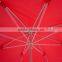 Big size pvc parsol double ribs Stronger Advertising umbrella