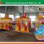 Amusement park rides miniature electric amusement kids train for sale