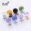 Furniture Cabinet Dresser Brass Chrome Finish Glass Knob