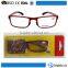 Classical latest fashion manufactory price pc cute blue brown colorful folding plastic cheap reading glasses frame