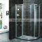 Aluminum frame sliding glass shower enclosure