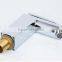 good quality chrome finished deck mounter brass basin mixer , single handle water tap bathroom design