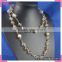 Multi layer bead necklace, purple bead chain necklaces designs