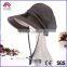 Wide Plastic Brim Hat Sun Ribbon Hat