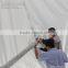 wind resistant Tension party pole canopy 60'x60' with Clear walls