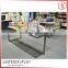 High-grade MDF material floor standing book display cabinet