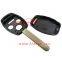 With chip place and logo Honda 3+1 button remote key cover case casing shell for car key