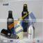 Empty aluminum 350ml beer bottle with offset printing