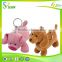 Promotional small size teddy bear keychain plush toy cute stuffed soft mini bear plush wholesale