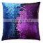 Latest design mermaid pillow reversible sequin pillow
