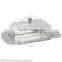 clear stainless steel butter dishes Butter holder