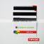 Frosted pvc magnetic stripe transparent plastic card